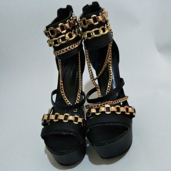 sandals shofoo shoes. stylish women's shoes, black leather, chain decoration, stiletto sand ,wedges , zu8g
sandals shofoo shoes. stylish women's shoes, black leather, chain decoration, stiletto sand ,wedges , zu8g