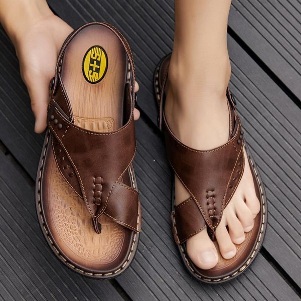 mens sport flip flops comfort casual thong sandals outdoor slippers, Black 
mens sport flip flops comfort casual thong sandals outdoor slippers, Black