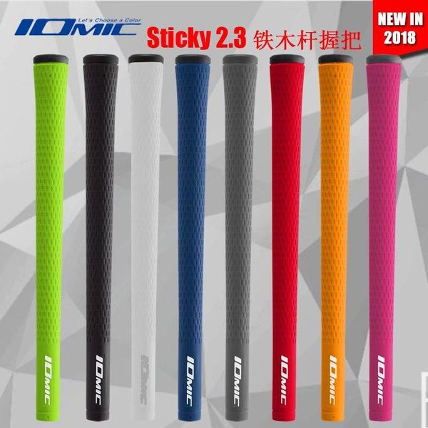 club grips iomic sticky2.3 9pcs/lot golf tpe material high performance for iron/woods multicolor options
club grips iomic sticky2.3 9pcs/lot golf tpe material high performance for iron/woods multicolor options
