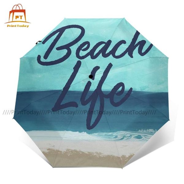 umbrellas surf umbrella cute windproof auto print reinforced sun