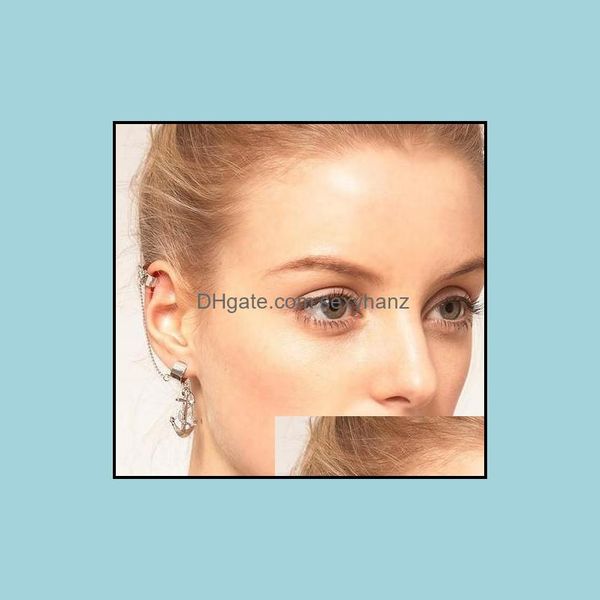 jewelry retro trend wild personality cuff without ears boat anchor earrings no pierced clip ear hanging drop delivery 2021 vt5ph, Silver
jewelry retro trend wild personality cuff without ears boat anchor earrings no pierced clip ear hanging drop delivery 2021 vt5ph, Silver