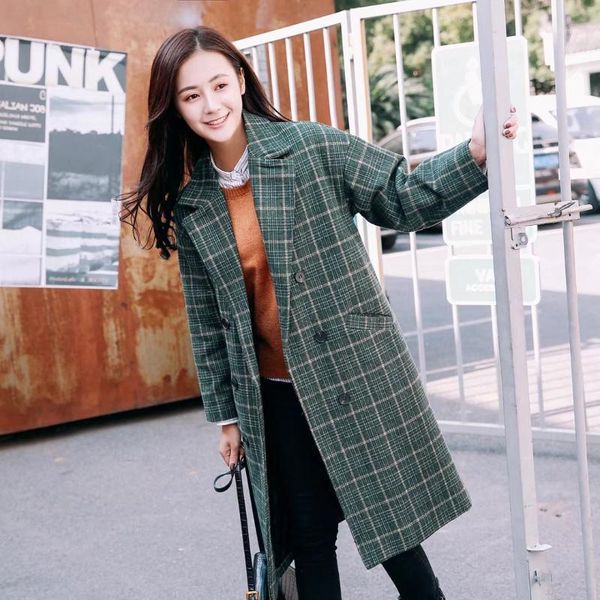 women's wool & blends wide-waisted womens long coats 2021 winter casual blend coat and jacket plaid double breasted ladies, Black
women's wool & blends wide-waisted womens long coats 2021 winter casual blend coat and jacket plaid double breasted ladies, Black