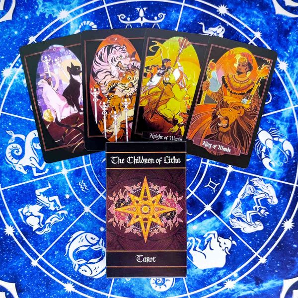 new the children of litha tarot cards divination deck entertainment parties board game support drop shipping 78 pcs/box
new the children of litha tarot cards divination deck entertainment parties board game support drop shipping 78 pcs/box