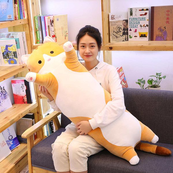 fully stuffed long cat toy giant pink grey brown cat soft doll children sleeping bolster cat pillow 70110cm
fully stuffed long cat toy giant pink grey brown cat soft doll children sleeping bolster cat pillow 70110cm