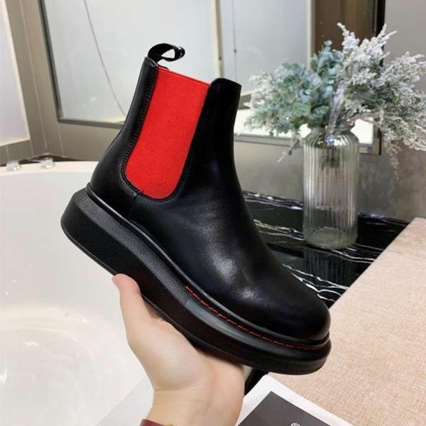 boots elastic band platform women genuine leather slip casual motorcycle female ankle zapatos de mujer, Black
boots elastic band platform women genuine leather slip casual motorcycle female ankle zapatos de mujer, Black