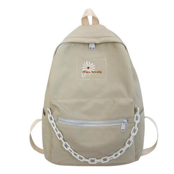 men women schoolbag teenager backpack wild couple campus fashion chain shoulder bag school mochila bags
men women schoolbag teenager backpack wild couple campus fashion chain shoulder bag school mochila bags