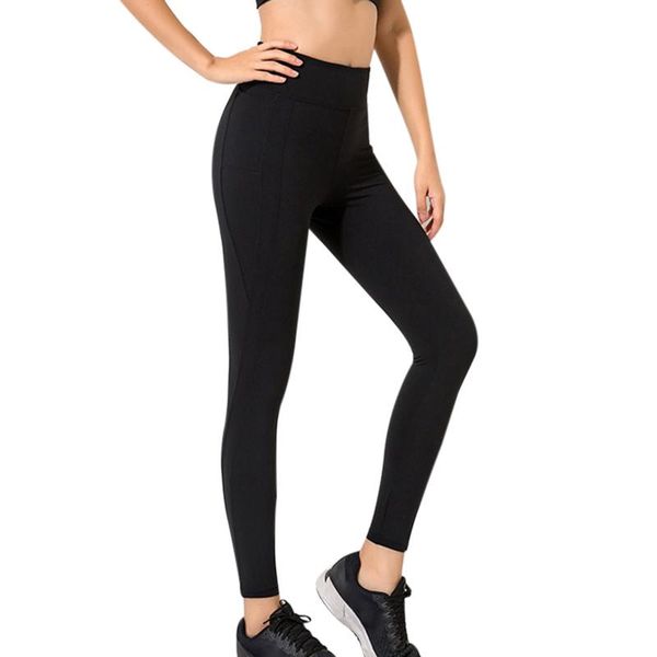 women's leggings 2021 high waist pants fitness with pocket tummy control body ropa de mujer, Black
women's leggings 2021 high waist pants fitness with pocket tummy control body ropa de mujer, Black