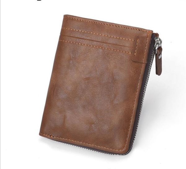 wallets korean men's fashion casual wallet zipper multi-card pocket change folder simple retro youth pu, Red;black
wallets korean men's fashion casual wallet zipper multi-card pocket change folder simple retro youth pu, Red;black
