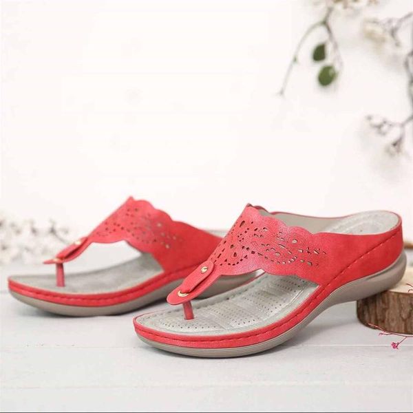 slippers kancoold women shoes wedge heel flip flops hollow embroidered sandals outdoor open toe non-slip beach 2021, Black
slippers kancoold women shoes wedge heel flip flops hollow embroidered sandals outdoor open toe non-slip beach 2021, Black