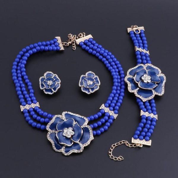 earrings & necklace oeoeos fashion beads choker classic orange red blue nigerian african jewelry set wedding party sets, Silver
earrings & necklace oeoeos fashion beads choker classic orange red blue nigerian african jewelry set wedding party sets, Silver