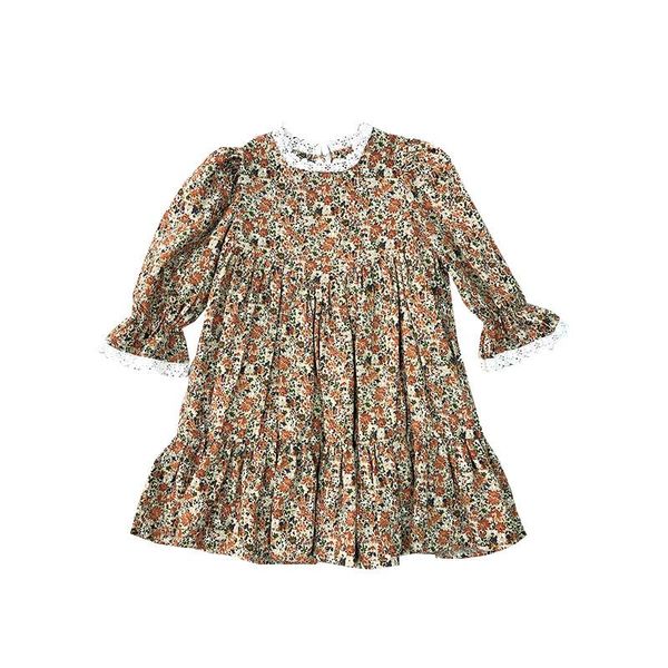 girl's dresses girls' floral dress autumn baby children's 2021 lace princess, Red;yellow
girl's dresses girls' floral dress autumn baby children's 2021 lace princess, Red;yellow