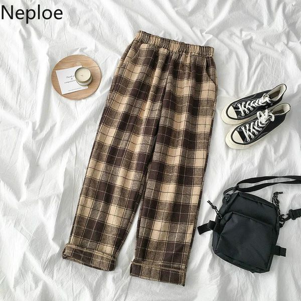 women's pants & capris neploe vintage plaid straight autumn winter 2021 women korean trousers elastic high waist casual long 55890, Black;white
women's pants & capris neploe vintage plaid straight autumn winter 2021 women korean trousers elastic high waist casual long 55890, Black;white