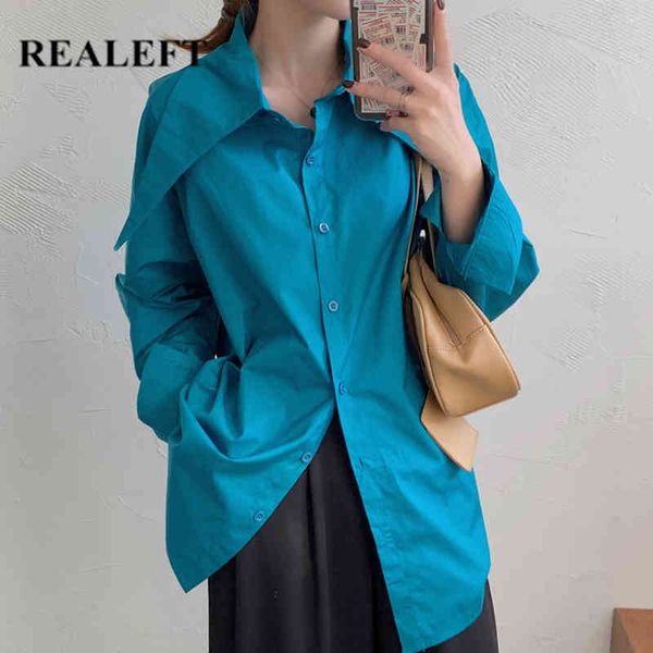 oversize candy color women's blouse loose shirts long sleeve turn-down collar korean style spring summer 210428, White
oversize candy color women's blouse loose shirts long sleeve turn-down collar korean style spring summer 210428, White