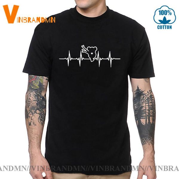 men's t-shirts casual funny t shirt for boys tees hipster clothing t-shirt koala heartbeat lover print short sleeves tshirts, White;black
men's t-shirts casual funny t shirt for boys tees hipster clothing t-shirt koala heartbeat lover print short sleeves tshirts, White;black