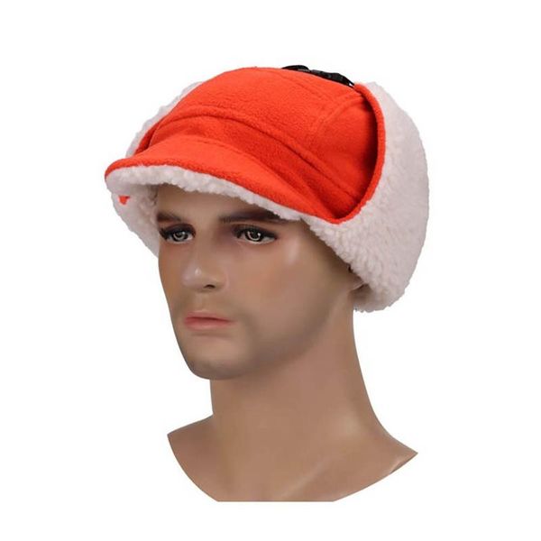 winter warm bomber hat outdoor cycling skiing caps with soft brim protect ear thick windproof adjustable cap & masks, Black
winter warm bomber hat outdoor cycling skiing caps with soft brim protect ear thick windproof adjustable cap & masks, Black