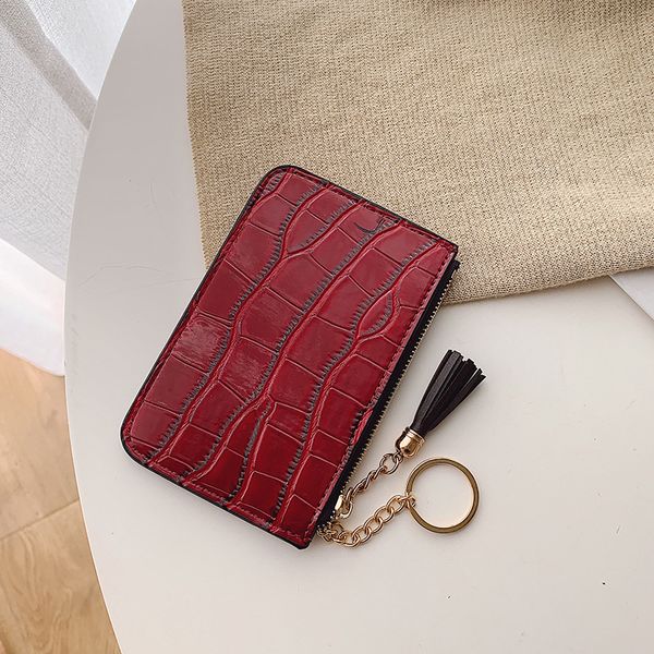 handbag korean felicie luxurys2021 purse designers version stone card bag women's small short zero wallet simple large capacity mini, Red;black
handbag korean felicie luxurys2021 purse designers version stone card bag women's small short zero wallet simple large capacity mini, Red;black