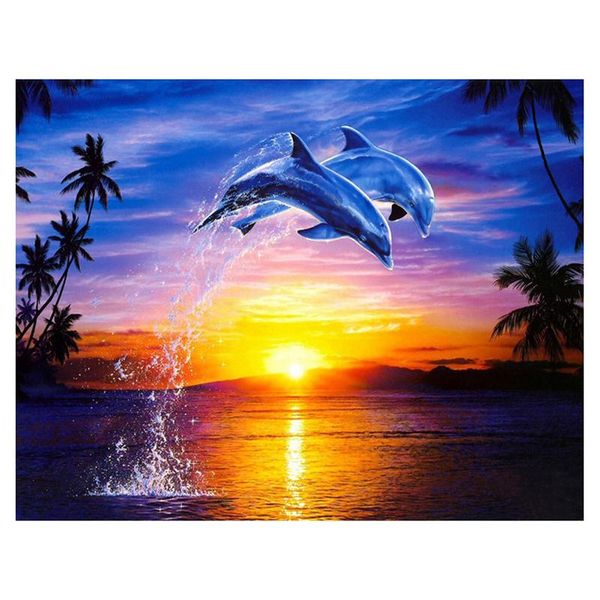 diamond painting diy embroidery jump dolphins cross stitch needlework full square crystal mosaic home decor
diamond painting diy embroidery jump dolphins cross stitch needlework full square crystal mosaic home decor