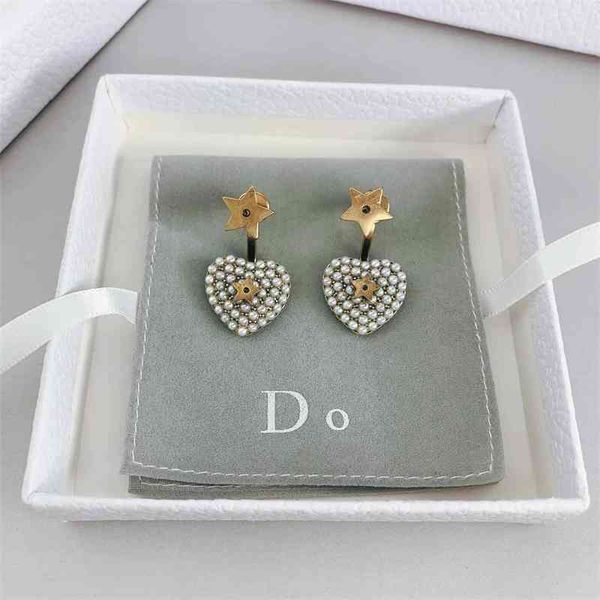 70% off outlet online family pearl love back hanging spring summer peach heart five pointed star fashion trend net red earrings, Golden
70% off outlet online family pearl love back hanging spring summer peach heart five pointed star fashion trend net red earrings, Golden