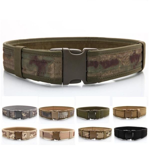 inch adjustable nylon duty tactical waist belt buckle men outdoor hunting military army combat waistband support, Black;gray
inch adjustable nylon duty tactical waist belt buckle men outdoor hunting military army combat waistband support, Black;gray