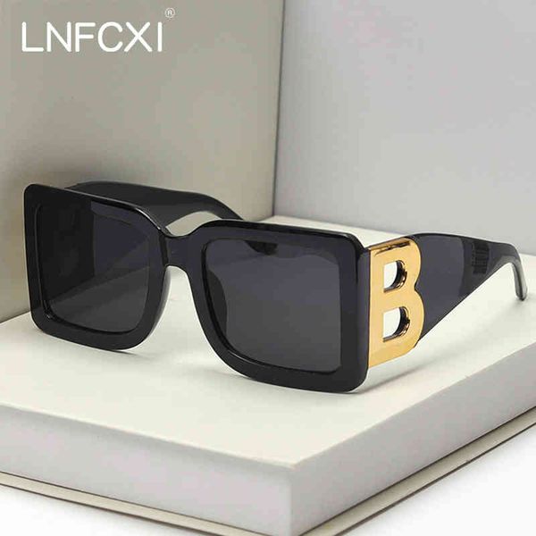 sunglasses lnfcxi mens and womens sunglasses, oversized fashion, letter b, square, luxury trend, retro, rectangular, 2021, White;black
sunglasses lnfcxi mens and womens sunglasses, oversized fashion, letter b, square, luxury trend, retro, rectangular, 2021, White;black