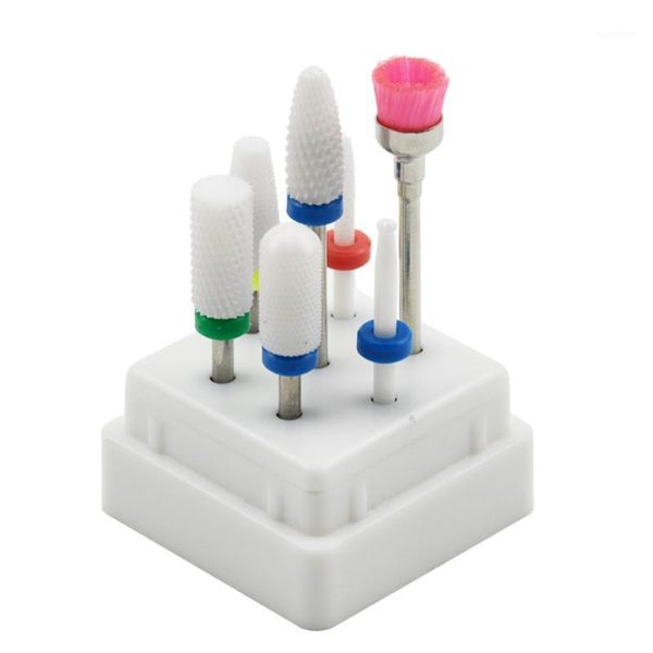 pcs ceramic nail drill bits set with box milling cutter manicure machine accessories electric files art tools1, Silver
pcs ceramic nail drill bits set with box milling cutter manicure machine accessories electric files art tools1, Silver