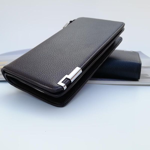 wallets the long men's wallet business multi-function zipper duo ka wei mass clutch, Red;black
wallets the long men's wallet business multi-function zipper duo ka wei mass clutch, Red;black