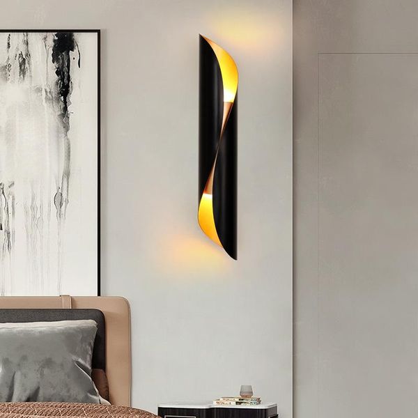 wall lamp modern led gold black luxury light on living dining room bedroom bedside entrance hallway home indoor decoration
wall lamp modern led gold black luxury light on living dining room bedroom bedside entrance hallway home indoor decoration