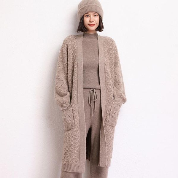 women's trench coats 2021the 100% cashmere autumn and winter thick cardigan loose mid-length all-match coat clothing, Tan;black
women's trench coats 2021the 100% cashmere autumn and winter thick cardigan loose mid-length all-match coat clothing, Tan;black