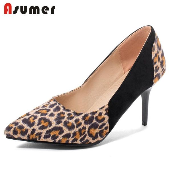 dress shoes asumer 2021 big size 33-48 pumps women mixed colors leopard pointed toe party spring summer single lady, Black
dress shoes asumer 2021 big size 33-48 pumps women mixed colors leopard pointed toe party spring summer single lady, Black