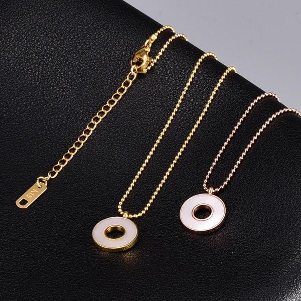 pendant necklaces gold color stainless steel beads chain for woman jewelry, fashion white shell round pendantnecklace female accessories, Silver
pendant necklaces gold color stainless steel beads chain for woman jewelry, fashion white shell round pendantnecklace female accessories, Silver