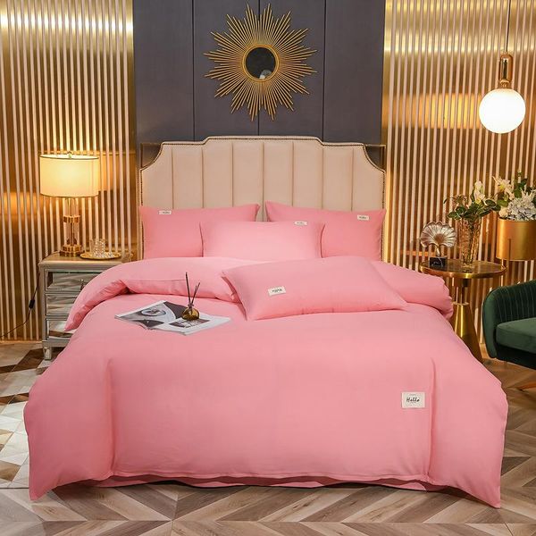 bedding sets japanese luxury solid set size bed comfortable sheet king duvet cover four piece suit bedroom decoration
bedding sets japanese luxury solid set size bed comfortable sheet king duvet cover four piece suit bedroom decoration