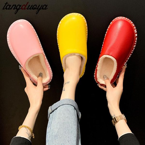 home slipper women fur slides fluffy slippers winter warm shoes pu leather waterproof woman indoor bedroom ladies, Black
home slipper women fur slides fluffy slippers winter warm shoes pu leather waterproof woman indoor bedroom ladies, Black