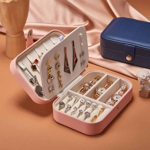 1pcs 16x10x5cm pink/white /black portable large capacity jewelry storage box earrings gift multilayer wholesale wrap
1pcs 16x10x5cm pink/white /black portable large capacity jewelry storage box earrings gift multilayer wholesale wrap