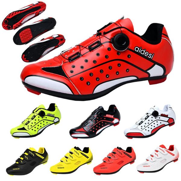 self-locking men's women's mountain road outdoor equipment dirt bike non-slip bicycle shoes zapatillas bicicleta carretera cycling, Black
self-locking men's women's mountain road outdoor equipment dirt bike non-slip bicycle shoes zapatillas bicicleta carretera cycling, Black