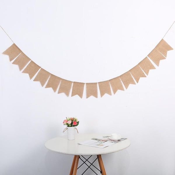 party decoration 4.5m 15flags 13x18cm vintage jute burlap hessian banners rustic wedding baby shower birthday event & bunting
party decoration 4.5m 15flags 13x18cm vintage jute burlap hessian banners rustic wedding baby shower birthday event & bunting