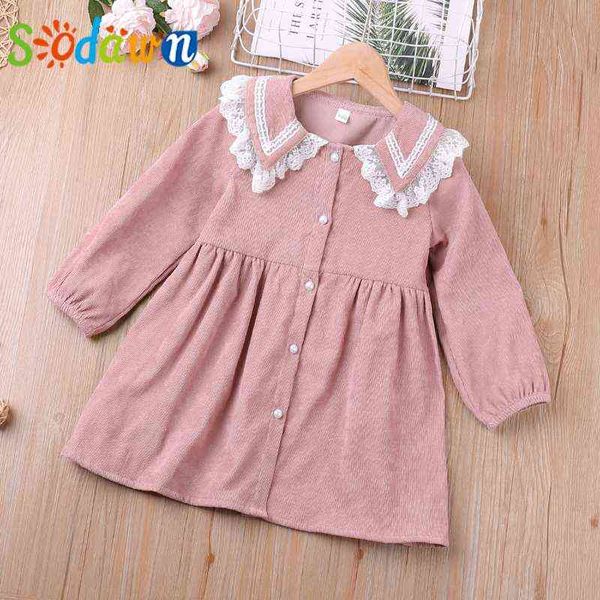 sodawn 2021 lace lapel dress for girl clothes children dress children's clothing kids clothes girls for 2-6 years g1215, Red;yellow
sodawn 2021 lace lapel dress for girl clothes children dress children's clothing kids clothes girls for 2-6 years g1215, Red;yellow
