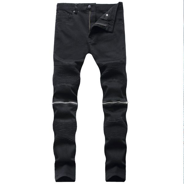 fashion jeans youth washed stitched bullet black mid waist pants zipper motorcycle casual, Blue
fashion jeans youth washed stitched bullet black mid waist pants zipper motorcycle casual, Blue
