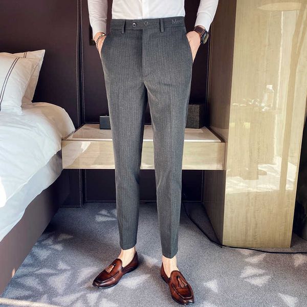 casual men's pants black gray business dress pants slim fit classic formal pants for men streetwear office social trousers 210527, White;black
casual men's pants black gray business dress pants slim fit classic formal pants for men streetwear office social trousers 210527, White;black