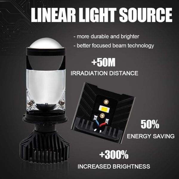 car headlights 2pcs t9 h4 led mini projector lens 6000k dc12v 24v 8000lm high bright
car headlights 2pcs t9 h4 led mini projector lens 6000k dc12v 24v 8000lm high bright