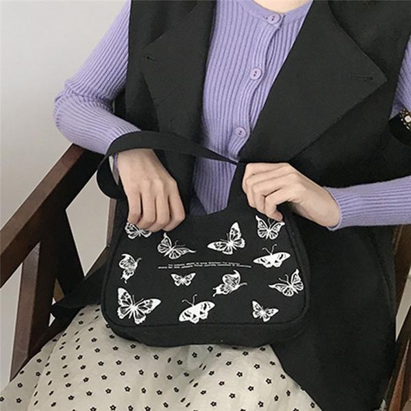 evening bags spring women small handbag butterfly print canvas tote ladies' fashion underarm bag zipper half moon cotton cloth purse
evening bags spring women small handbag butterfly print canvas tote ladies' fashion underarm bag zipper half moon cotton cloth purse