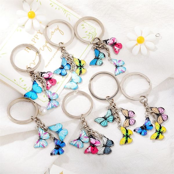 colorful butterfly keychain key chain ring holder charm insects car key women bag accessories jewelry, Slivery;golden
colorful butterfly keychain key chain ring holder charm insects car key women bag accessories jewelry, Slivery;golden