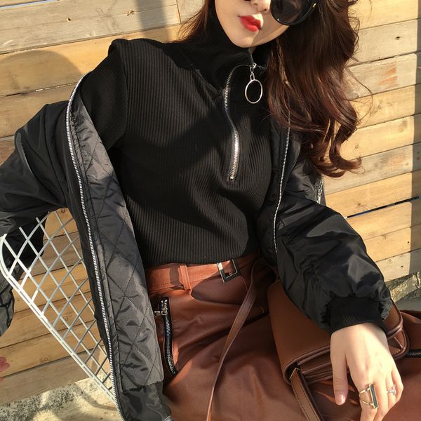 women's hoodies & sweatshirts harajuku vintage circle ring long sleeve tee turtleneck knitted pullover designer womens d1w0, Black
women's hoodies & sweatshirts harajuku vintage circle ring long sleeve tee turtleneck knitted pullover designer womens d1w0, Black