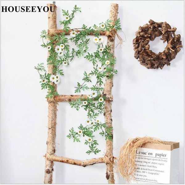 decorative flowers & wreaths artificial daisy vines wedding decor sunflower rattan fake plants leaves garland diy home garden fence decorati
decorative flowers & wreaths artificial daisy vines wedding decor sunflower rattan fake plants leaves garland diy home garden fence decorati