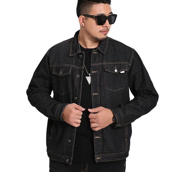 men's jackets denim jacket spring and autumn fashion trend ripped plus size s-7xl jeans brand, Black;brown
men's jackets denim jacket spring and autumn fashion trend ripped plus size s-7xl jeans brand, Black;brown