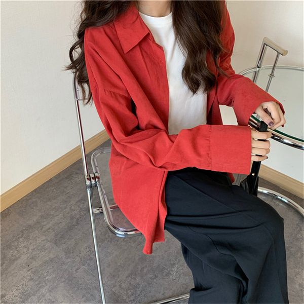 women's hoodies & sweatshirts hzirip female korean-style shirt, office-style urban fashion, for girls, minimalist, lapel, 7f5v, Black
women's hoodies & sweatshirts hzirip female korean-style shirt, office-style urban fashion, for girls, minimalist, lapel, 7f5v, Black