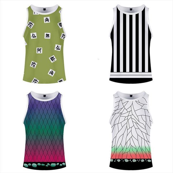 fashion print demon slayer kimetsu no yaiba costume cosplay homme bodybuilding tank sleeveless men women fitness 3d vest, White;black
fashion print demon slayer kimetsu no yaiba costume cosplay homme bodybuilding tank sleeveless men women fitness 3d vest, White;black