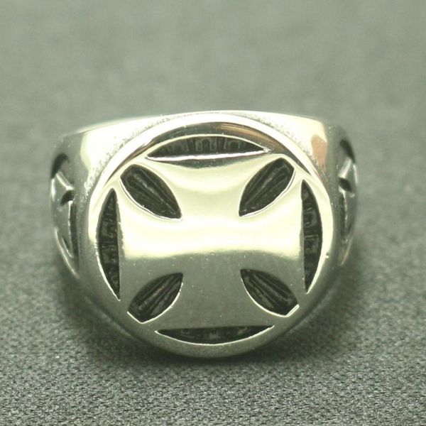 cluster rings 316l stainless steel cross modernization cool band party ring, Golden;silver
cluster rings 316l stainless steel cross modernization cool band party ring, Golden;silver
