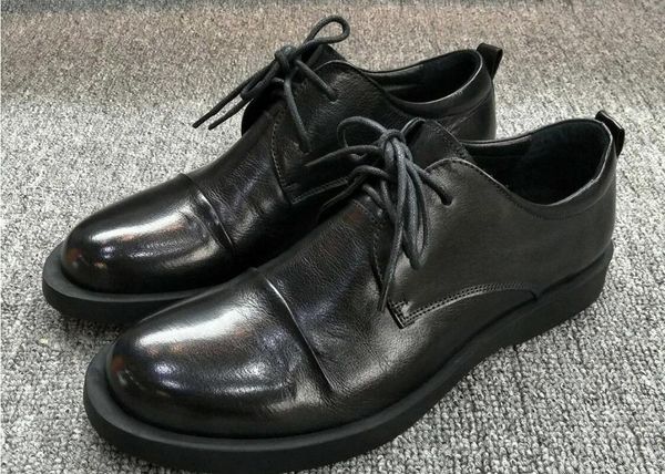 dress shoes black handmade wedding oxfords lace up spring for men round toe male business formal office
dress shoes black handmade wedding oxfords lace up spring for men round toe male business formal office