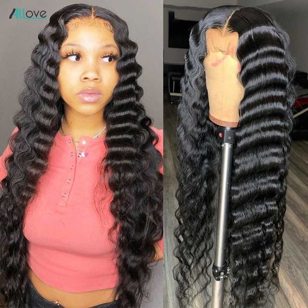 lace wigs allove loose deep wave wig transparent frontal human hair for women brazilian front, Black;brown
lace wigs allove loose deep wave wig transparent frontal human hair for women brazilian front, Black;brown