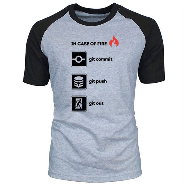 summer 100% cotton funny o neck programmer shirt- in case of fire git commit push out graphic t shirts eu size 210721, White;black
summer 100% cotton funny o neck programmer shirt- in case of fire git commit push out graphic t shirts eu size 210721, White;black